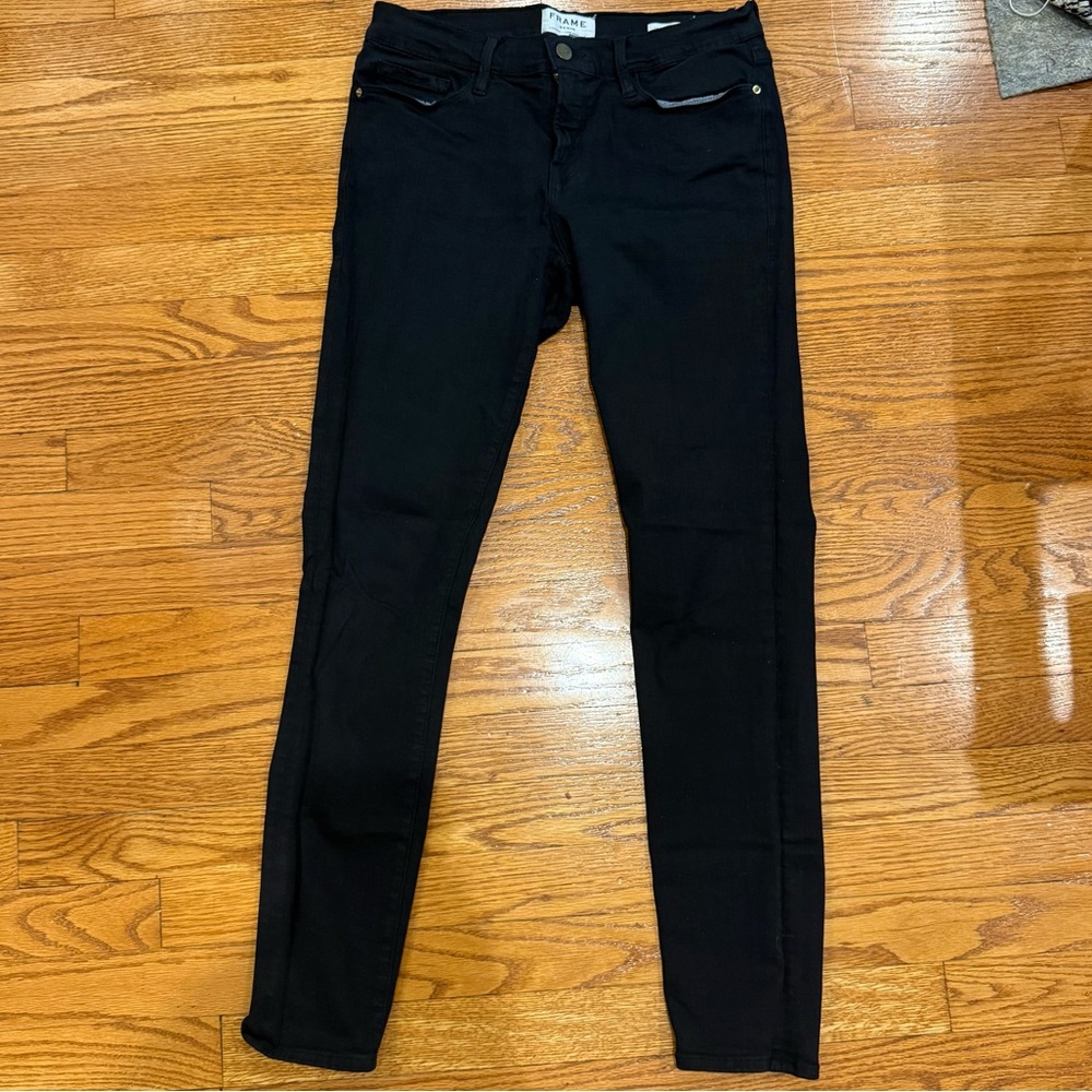 Frame Black Le Skinny de Jeanne Women's Jeans